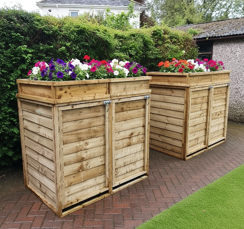 2 door version in traditional garden