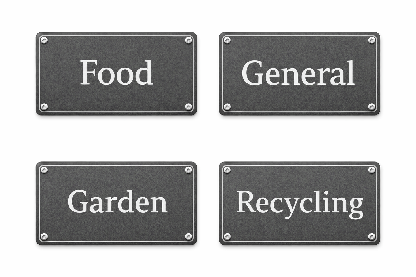 Wheelie Bin Signs 3 for £50
