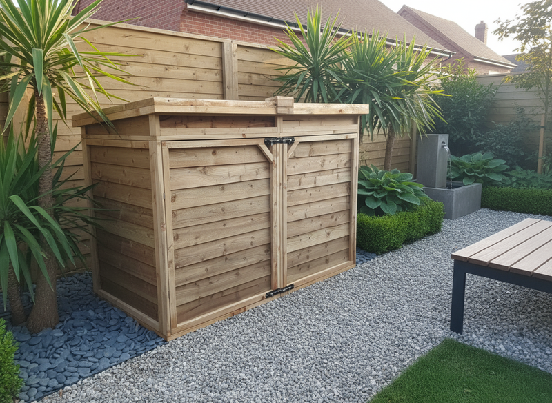 Versatile storage in sophisticated setting